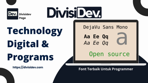 5 Font Terbaik Untuk Programmer: Pilih yang Bener Biar Ngoding Tetap Santuy dan Anti Sakit Mata